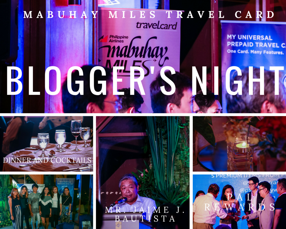 PAL Mabuhay Miles Travel Card Bloggers Night Ching Sadaya blog