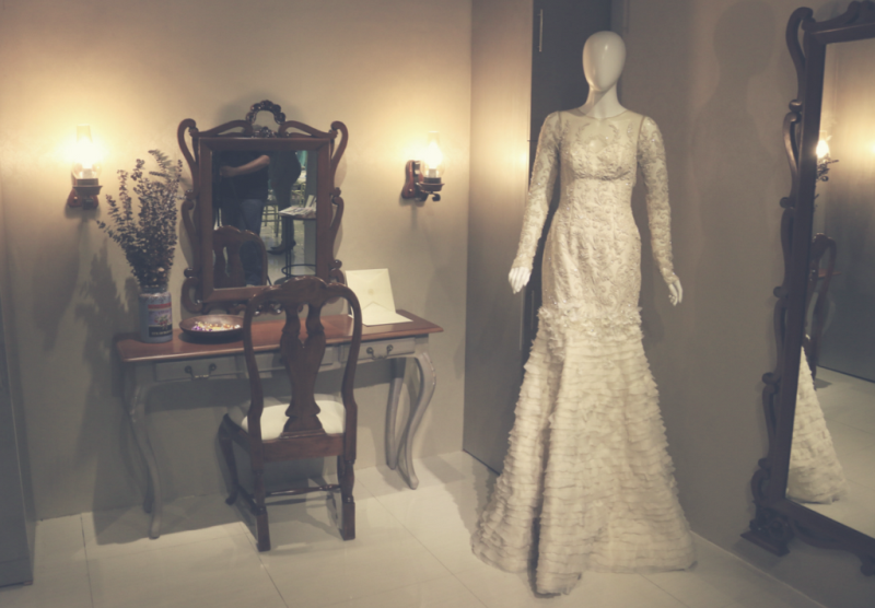 BG Bridal Gallery - media launch - makeup room and fitting room - ching sadaya blog