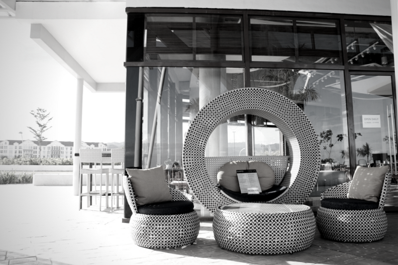 monochrome - gusto mare il corso outdoor furniture - ching sadaya website